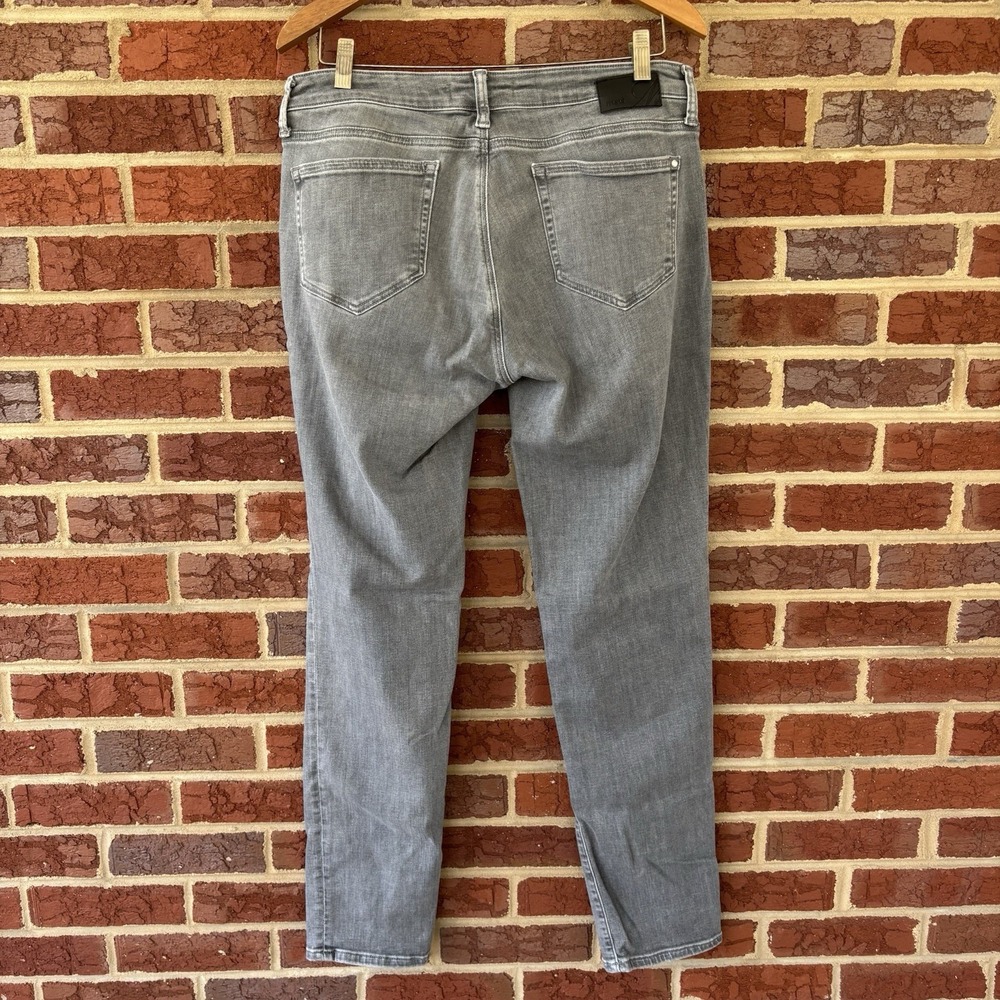 Mavi Women's Emma Slim Boyfriend Jeans Size 33/32 Gray Stretch Mid Rise - Picture 4 of 7